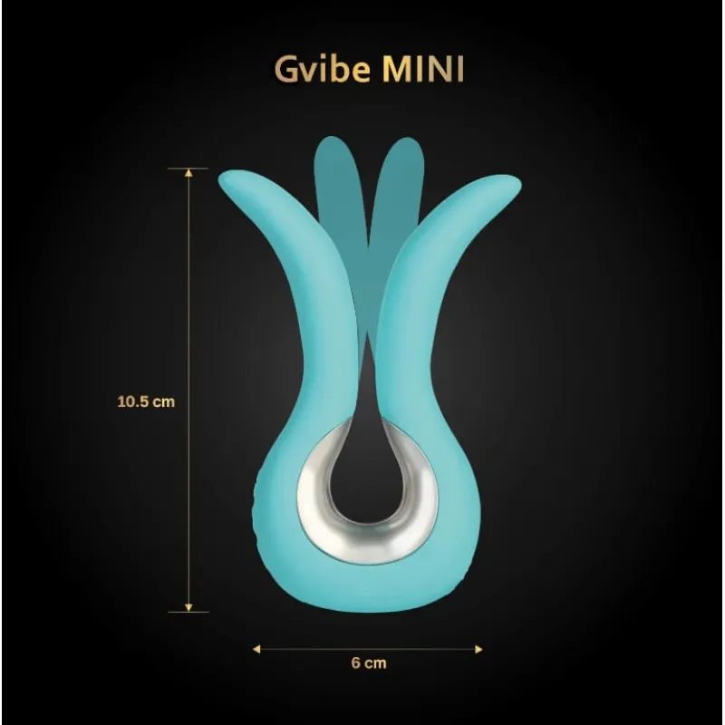 Изображение Gvibe, Англия Gvibe Mini Tiffany Mint Gift Box - Вибратор, 10,5 см (мятный)