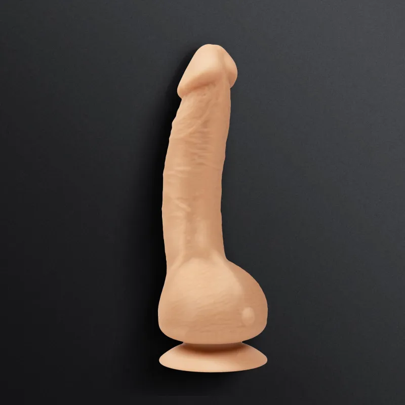 Изображение Gvibe, Англия Gvibe Greal Mini - Мини-версия реалистичного вибратора из Bioskin, 18х3 см (телесный)