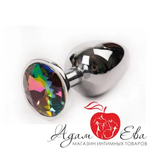Ningbo Jiuai Adult Products Co., Ltd., Китай Металлическая анальная пробка с кристалом цвета хомиллион — купить в Минске Изображение Ningbo Jiuai Adult Products Co., Ltd., Китай Металлическая анальная пробка с кристалом цвета хомиллион
