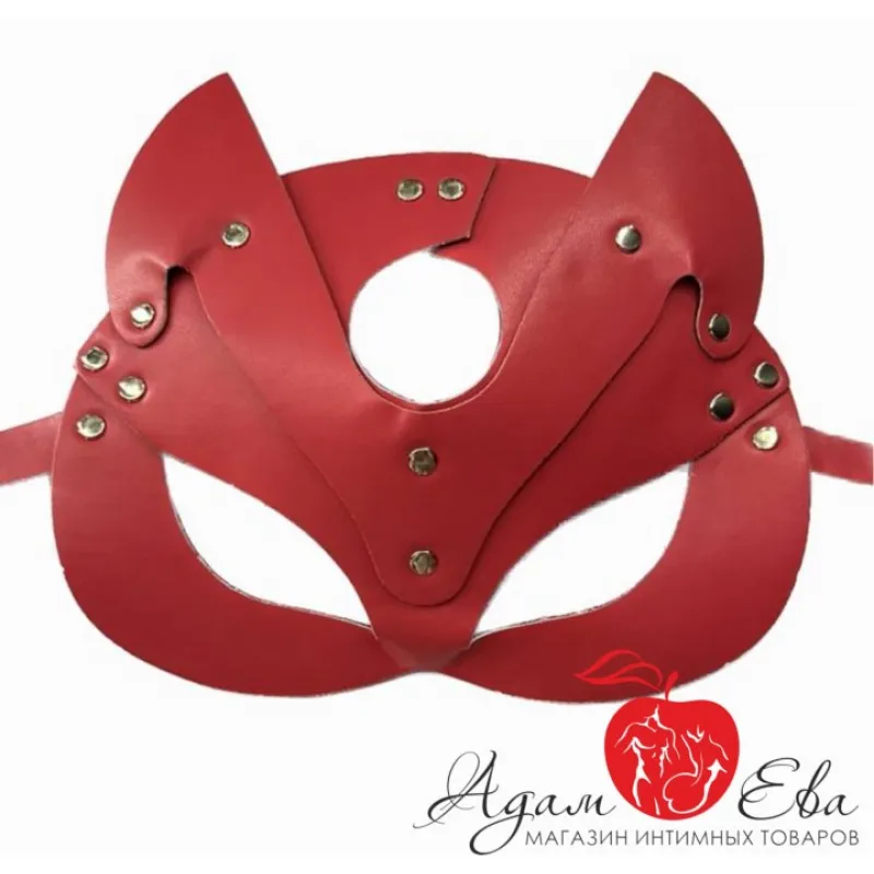 Изображение Ningbo Jiuai Adult Products Co., Ltd., Китай Соблазнительная маска кошечки красного цвета для ролевых игр