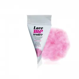 Съедобное массажное масло с разогревающим эффектом LOVE ME TENDER Сахарная вата 10мл