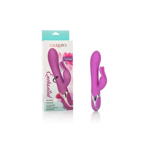 California Exotic Novelties, США Перезарежаемый силиконовый вибромассажер кролик Enchanted Bunny с функцией «ротации» — купить в Минске Фото California Exotic Novelties, США Перезарежаемый силиконовый вибромассажер кролик Enchanted Bunny с функцией «ротации»
