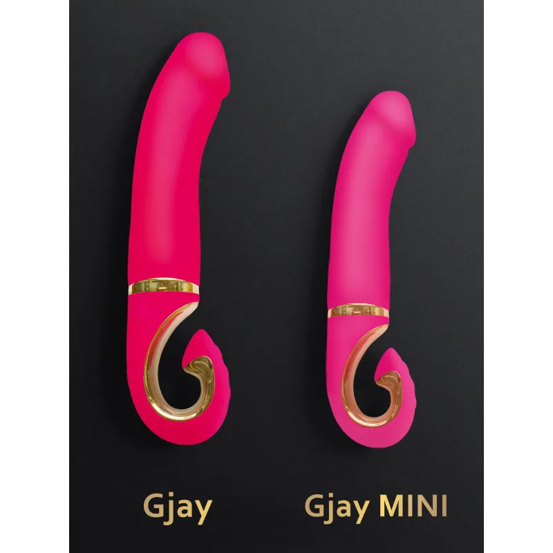 Фото Gvibe, Англия Gvibe Gjay Mini - Эргономичный вибратор из самого реалистичного материала, 19х3.5 см