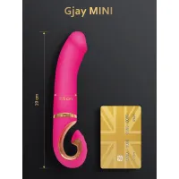 Фото Gvibe, Англия Gvibe Gjay Mini - Эргономичный вибратор из самого реалистичного материала, 19х3.5 см