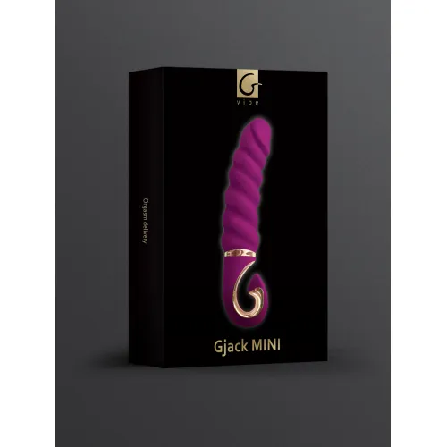 Фото Gvibe, Англия Gvibe Gjack 2 Mini - Анатомический витой вибратор, 19х3.5 см