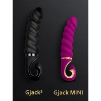 Фото Gvibe, Англия Gvibe Gjack 2 Mini - Анатомический витой вибратор, 19х3.5 см