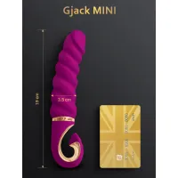 Фото Gvibe, Англия Gvibe Gjack 2 Mini - Анатомический витой вибратор, 19х3.5 см