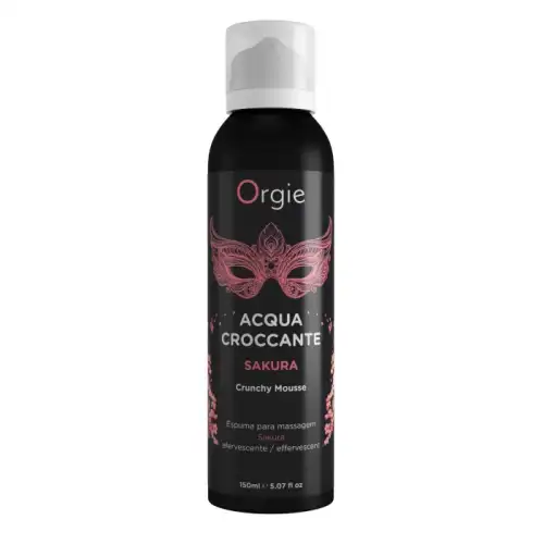 Orgie, Португалия Хрустящая пенка для массажа Orgie Acqua Croccante Sakura 150 мл — купить в Минске Фото Orgie, Португалия Хрустящая пенка для массажа Orgie Acqua Croccante Sakura 150 мл