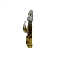 Изображение Ningbo Jiuai Adult Products Co., Ltd., Китай Вибратор с клиторальным стимулятором Fanala, золотой