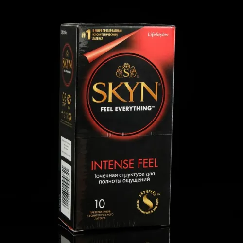 Фото Skyn, Тайланд Презервативы SKYN Intense Feel с точечной структурой, 10 шт.