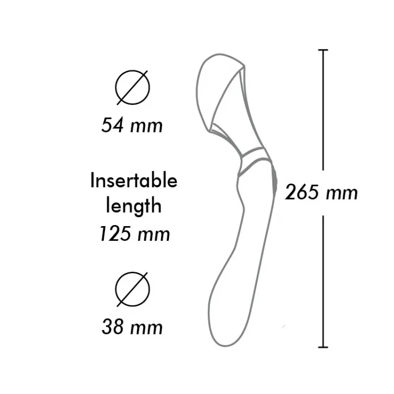 Изображение Shunga toys, Канада Shunga ZOA Универсальный гибкий вибростимулятор с мощным мотором малинового цвета