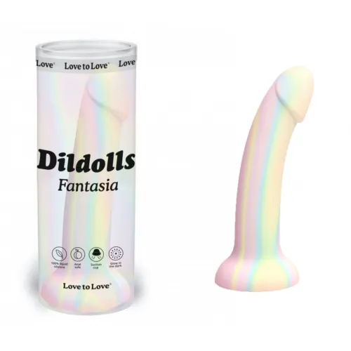 Изображение Love to love, Франция Фаллоимитатор из жидкого силикона DILDOLLS - FANTASIA - PHOSPHORESCENT