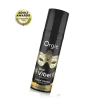 Фото Orgie, Португалия Жидкий вибратор ORGIE DUAL VIBE! со вкусом коктейля PINÃ COLADA 15мл