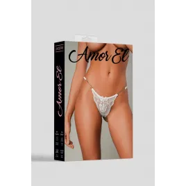 Кружевные стринги M White Amor EL