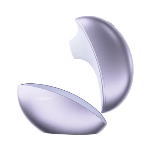 Изображение Svakom, США Вакуумно-волновой стимулятор Pulse Galaxie Metallic Lilac  с проекцией звёздного неба