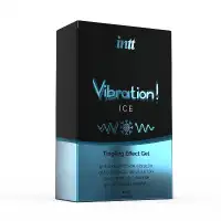 Фото Intt Cosmetics Жидкий интимный гель с эффектом вибрации Ice, Intt, 15 мл