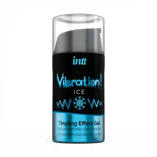 Фото Intt Cosmetics Жидкий интимный гель с эффектом вибрации Ice, Intt, 15 мл