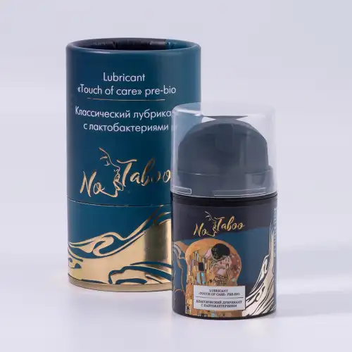 Изображение BioMed Nutrition Классический лубрикант No Taboo с лактобактериями - LUBRICANT “Touch of care” PRE-BIO. 50 мл