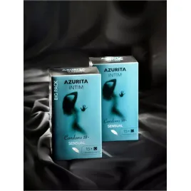 Презервативы Azurita intim ультратонкие c гиалуроновой смазкой (Big Pack)