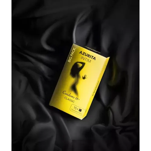 Изображение Адам и Ева Презервативы Azurita классические c гиалуроновой смазкой (Big pack)