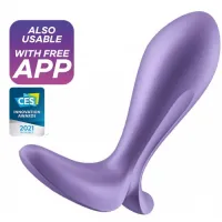 Satisfyer, Германия Анальная смарт-втулка с вибрацией и стимулятором промежности Satisfyer Intensity Plug — купить в Минске Фото Satisfyer, Германия Анальная смарт-втулка с вибрацией и стимулятором промежности Satisfyer Intensity Plug