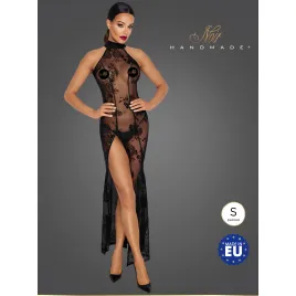 Noir Handmade - Длинное платье из кружева, S (черный)