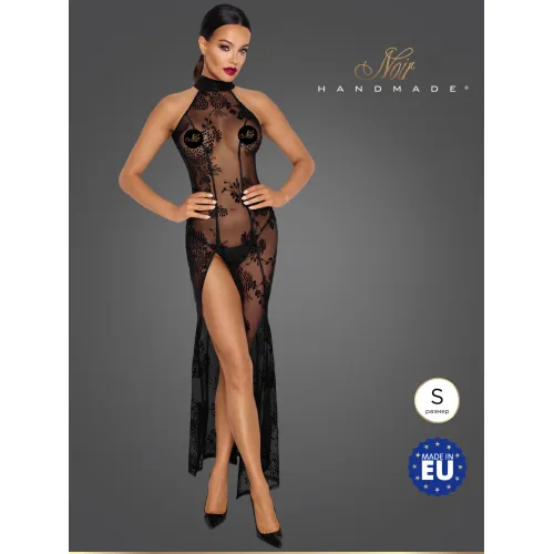 Фото Noir Handmade, Польша Noir Handmade - Длинное платье из кружева, S (черный)