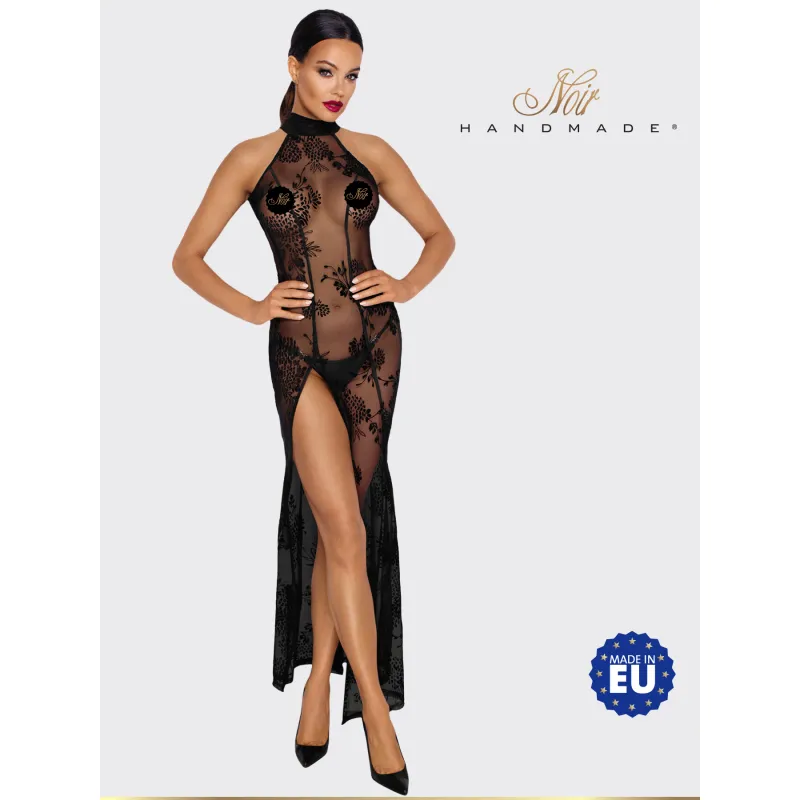 Фото Noir Handmade, Польша Noir Handmade - Длинное платье из кружева, S (черный)