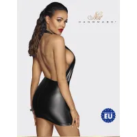 Фото Noir Handmade, Польша Noir Handmade - Мини-платье с завязками на шее, S (черный)