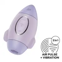 Фото Satisfyer, Германия Вакуумно-волновой вибростимулятор Satisfyer Mission Control (violet)