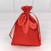 Изображение Адам и Ева Мешочки атласные 18*23 Красный 1/25 1/1000