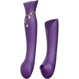 Вибратор Zalo Queen Set G-Spot Фиолетовый