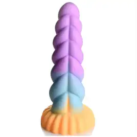 Creature Cocks Mystique Silicone Unicorn Dildo - фантазийный фаллоимитатор, 21х6 см