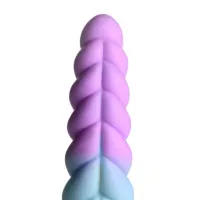 Изображение  Creature Cocks Mystique Silicone Unicorn Dildo - фантазийный фаллоимитатор, 21х6 см