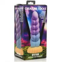 Изображение  Creature Cocks Mystique Silicone Unicorn Dildo - фантазийный фаллоимитатор, 21х6 см