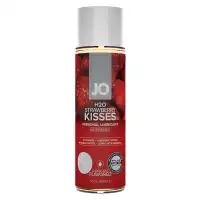 Изображение System JO, США Вкусовой лубрикант Клубника / JO Flavored Strawberry Kiss 1oz - 60 мл.