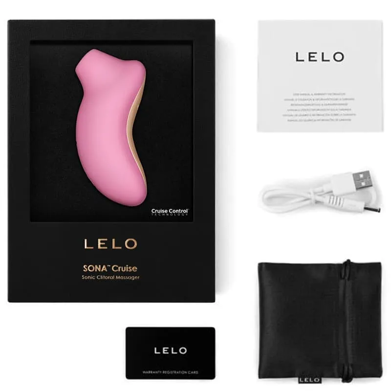 Изображение Lelo, Швеция Lelo Sona Cruise - Звуковой стимулятор клитора (розовый)