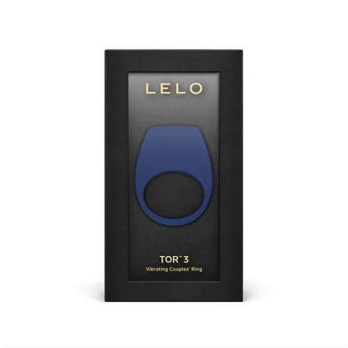 Фото Lelo, Швеция Lelo Tor 3 - эрекционное виброкольцо для пар с подключением к приложению, синий