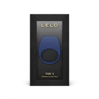 Фото Lelo, Швеция Lelo Tor 3 - эрекционное виброкольцо для пар с подключением к приложению, синий