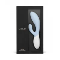 Изображение Lelo, Швеция Lelo Ina 3 - вибратор кролик, (голубой)
