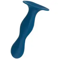 Фото Fun Factory, Германия Фаллос Satisfyer Double Ball-R со смещенным центром тяжести синий 18 см