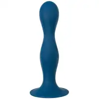 Фото Fun Factory, Германия Фаллос Satisfyer Double Ball-R со смещенным центром тяжести синий 18 см