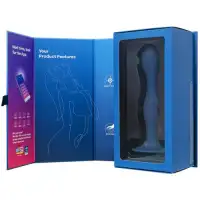Фото Fun Factory, Германия Фаллос Satisfyer Double Ball-R со смещенным центром тяжести синий 18 см