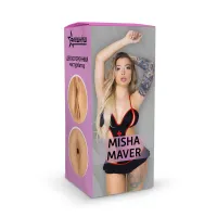 Изображение ФлешНаш Двухсторонний мастурбатор с вибрацией ФлешНаш Misha Maver 2.0