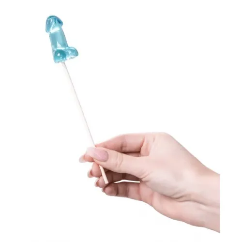 Изображение Sosuчki Леденец Sosuчki, «Пенис Blue Curacao», мини, голубой, 42 гр., 1 шт.