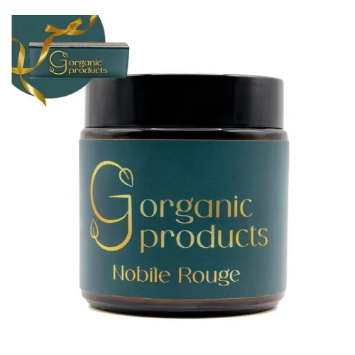 Фото GJ organic Массажная свеча ручной работы Nobile Rouge (100мл.)