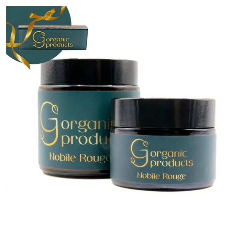 Фото GJ organic Массажная свеча ручной работы Nobile Rouge (100мл.)