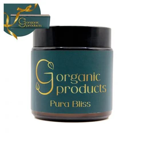 Фото GJ organic Массажная свеча ручной работы Pura Bliss (100мл.)