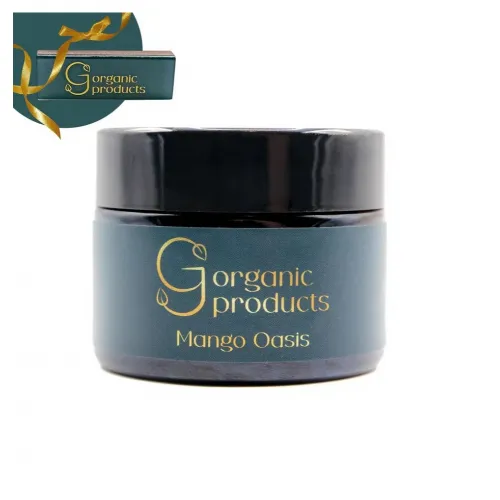 Фото GJ organic Массажная свеча ручной работы Mango Oasis (50мл.)