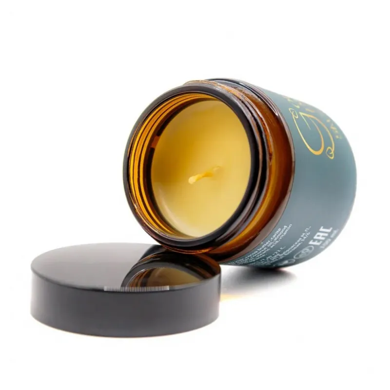 Изображение GJ organic Массажная свеча ручной работы Mango Oasis (100мл.)